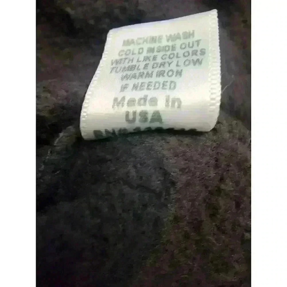 Monrow Sweatshirt Womens Medium Open Back Zipper Pullover Charcoal Hoodie New - Picture 5 of 13